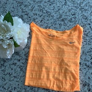 Orange Nike Dri-Fit Shirt